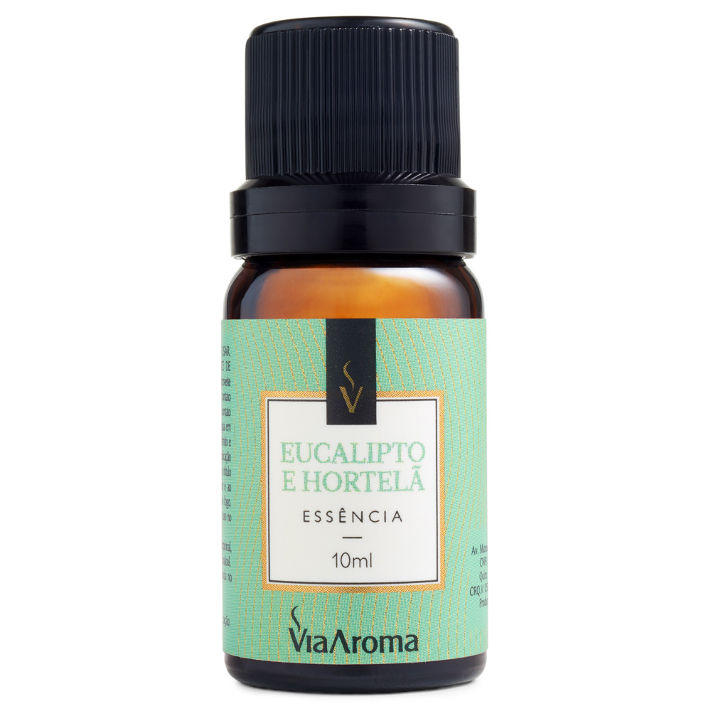 Via Aroma Essência Eucalipto e Hortelã 10ML